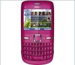 Nokia C3-00 Smartphone mit Qwertz - Tastatur