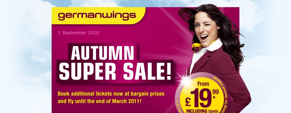 Autumn Super Sale!
