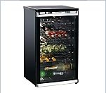 Severin KS 9883 Weintemperierschrank, schwarz silber