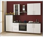 K&uuml;chenzeile Cucina inkl. Elektroger&auml;te - 270 cm
