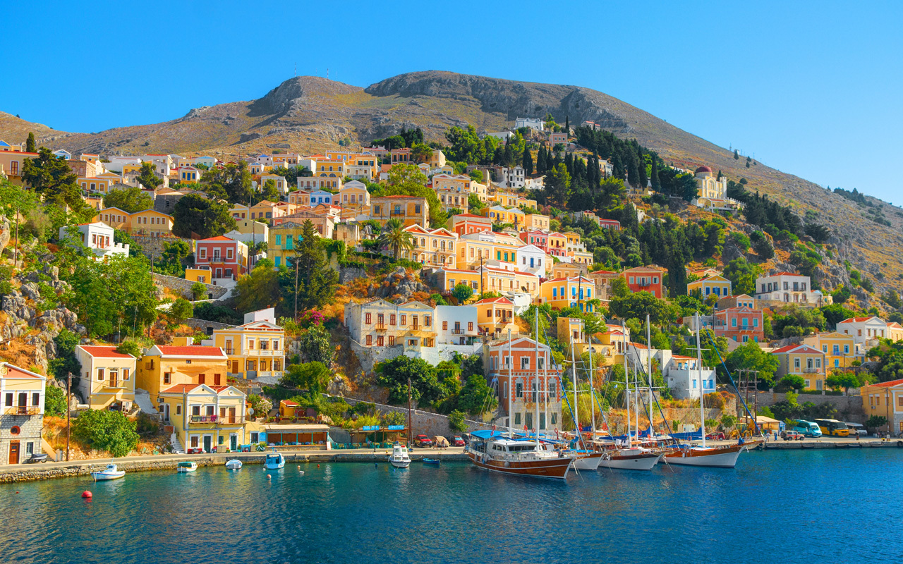 Östliches Mittelmeer mit Rhodos