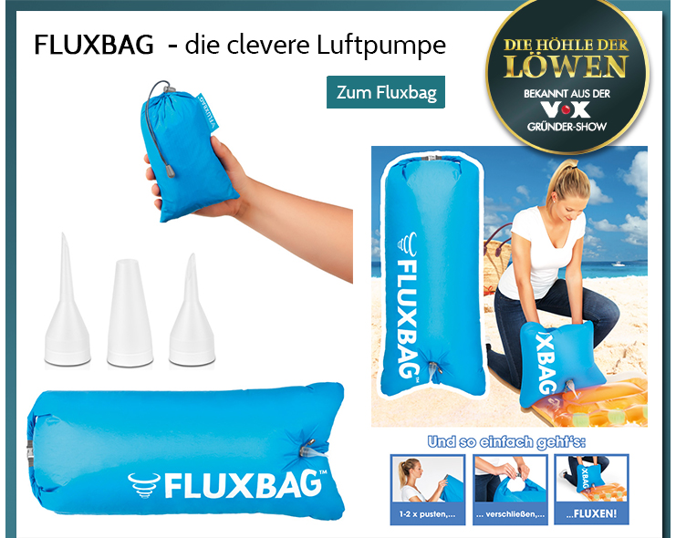 Die Höhle der Löwen: FLUXBAG - der Deal des Tages! • BADER ...