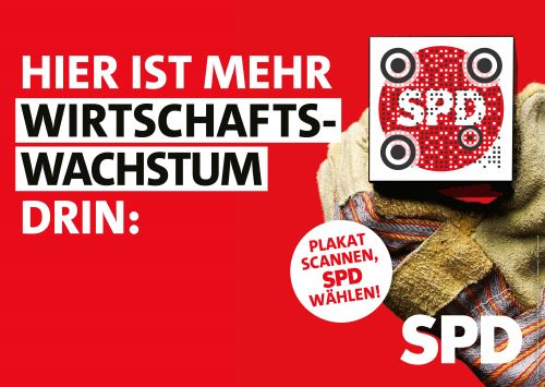 Mehr für Dich. Plakatbeispiel