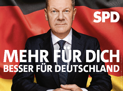 Mehr für Dich. Plakatbeispiel