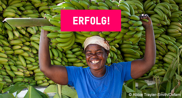 Unsere Arbeit trägt Früchte: Lidl verkauft nur noch Fairtrade-Bananen