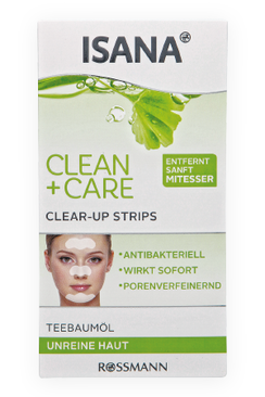 ISANA Clean + Care Clear-Up Strips