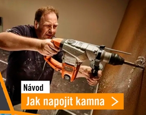 Jak napojit kamna na kouřovod