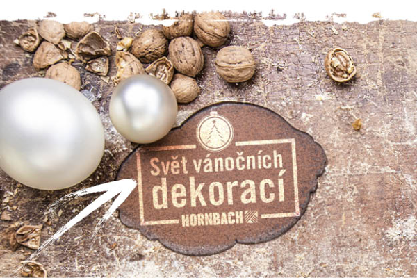 Svět v&aacute;nočn&iacute;ch dekorac&iacute; HORNBACH