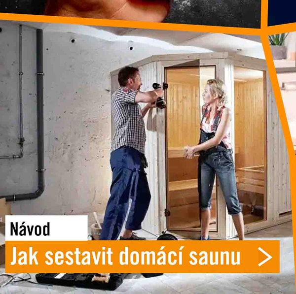 Jak sestavit dom&aacute;c&iacute; stavebnicovou saunu