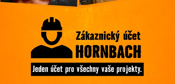 Z&aacute;kaznick&yacute; &uacute;čet HORNBACH