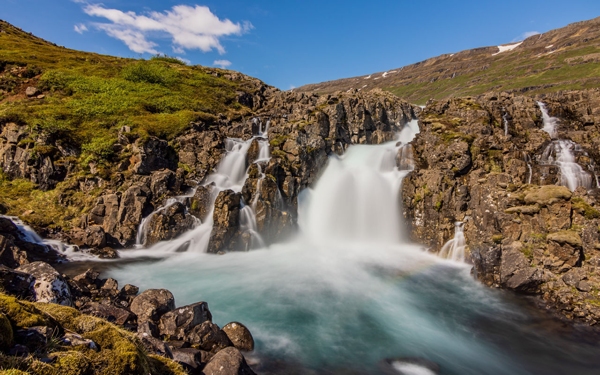 Island mit Schottland