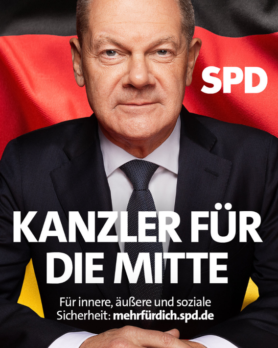 Olaf Scholz. Kanzler für die Mitte