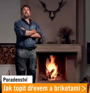 Jak topit dřevem a briketami