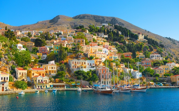 Östliches Mittelmeer mit Rhodos