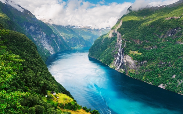 Norwegen mit Oslo