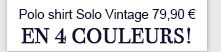 Polo shirt Solo Vintage Femmes