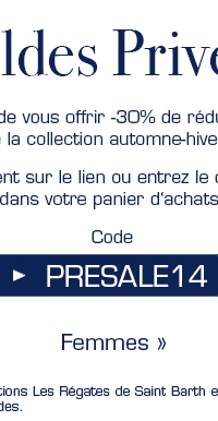 Soldes Privées -30% 