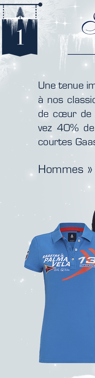 Gaastra polos hommes -20%