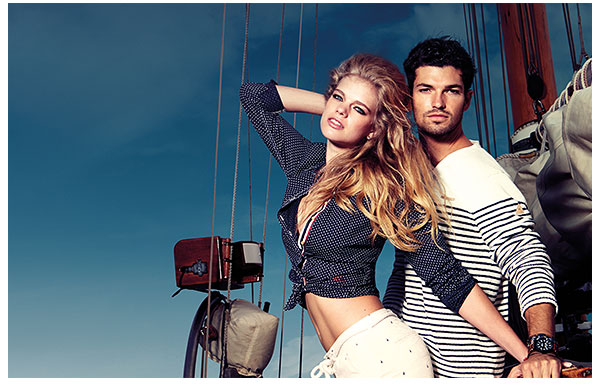 Une Èlègance nautique pour le printemps >   