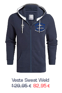 Veste Sweat Weld  >