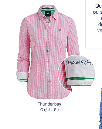 Chemise Thunderbay >