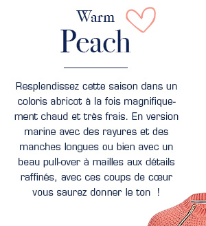 Warmes Peach