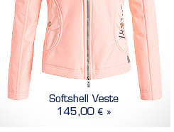 Softshell Jacket Blue Flag