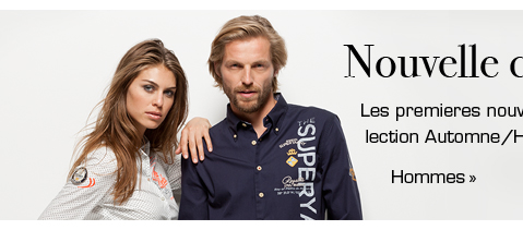 Nouvelle collection pour hommes