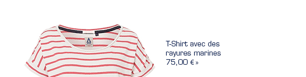T-Shirt avec des rayures 