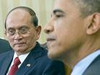 Birmanischer Staatschef in Washington empfangen
