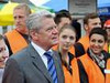 Gauck zu Besuch im bayrischen Deggendorf